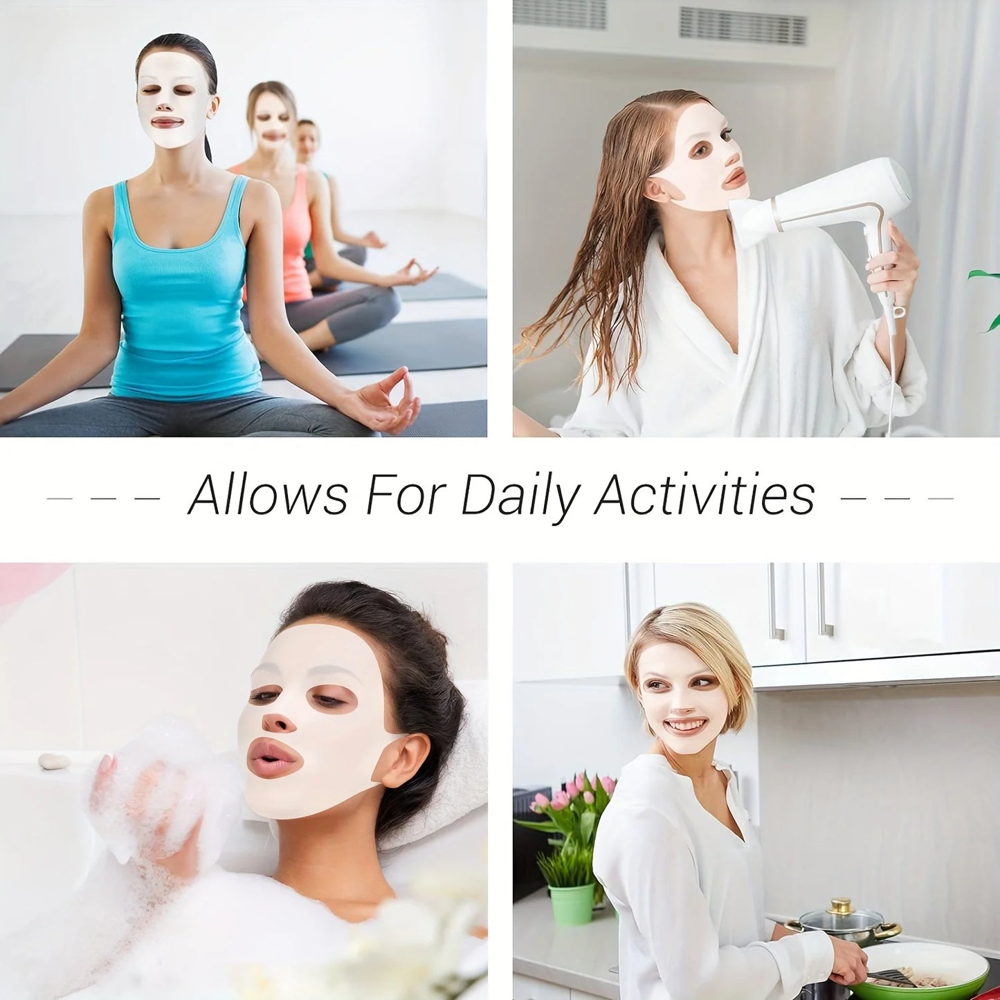 Silicone Comfort Facial Mask