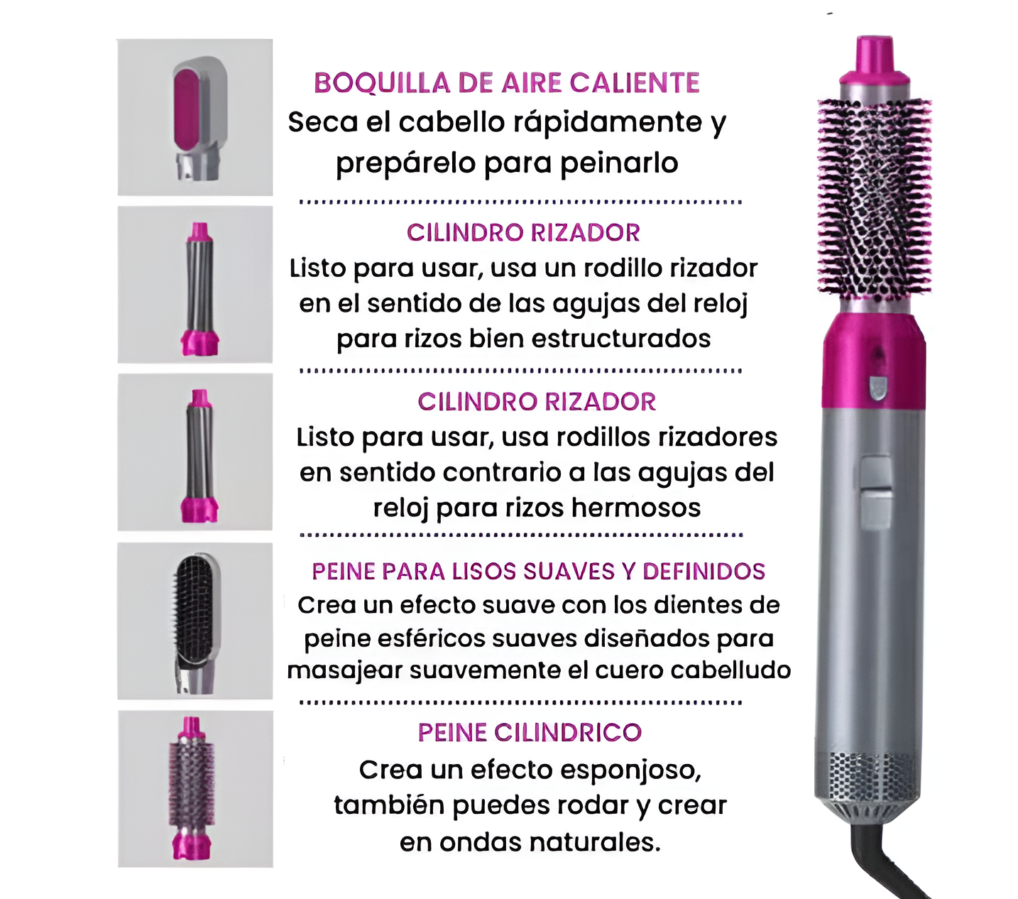 4-in-1 Hair Styler Brush
