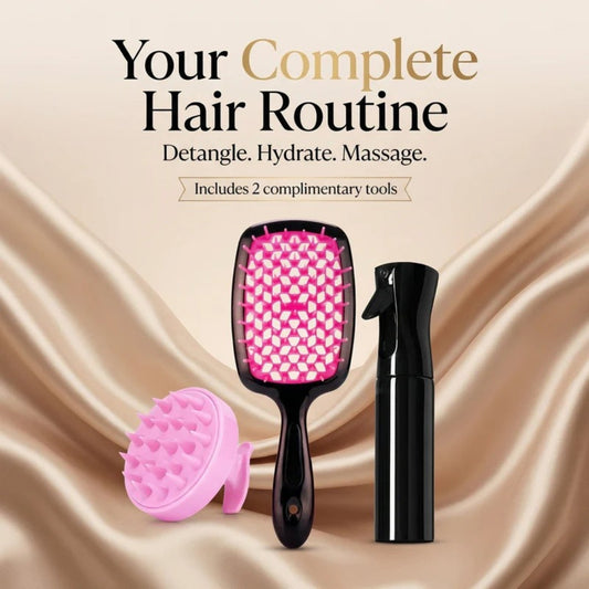 TangleEase™ Pain-Free Detangling Hair Brush