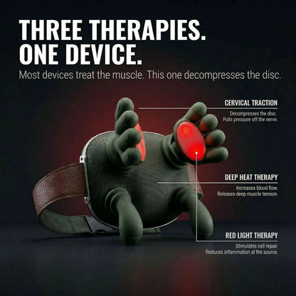 LuxeBeautyTrove™ Smart Neck Relief Massager