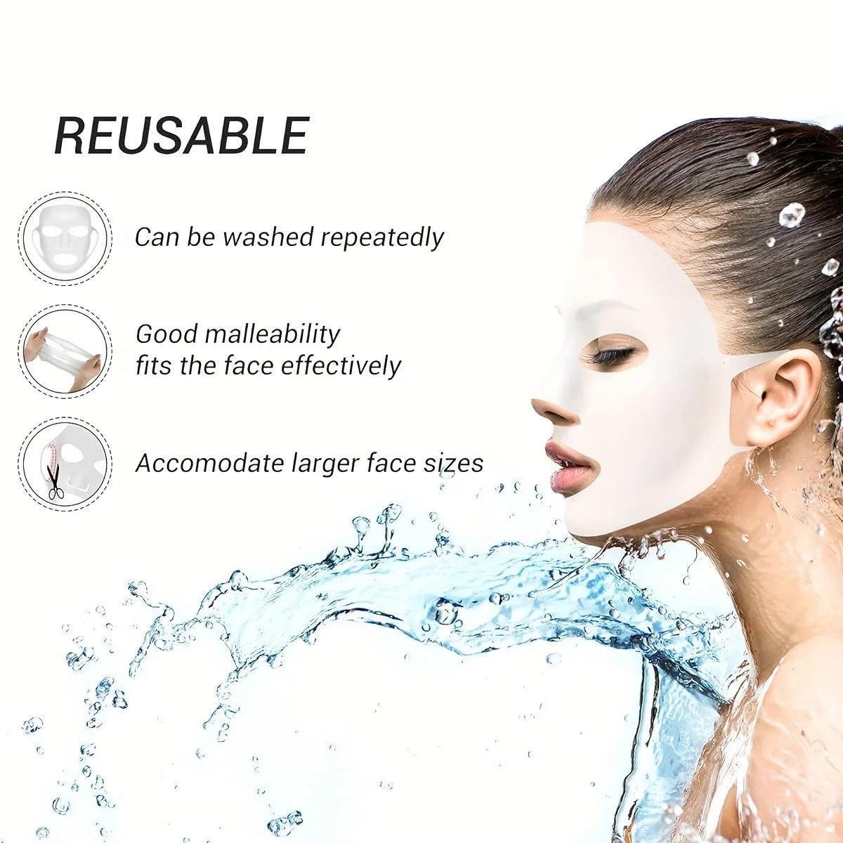 Silicone Comfort Facial Mask
